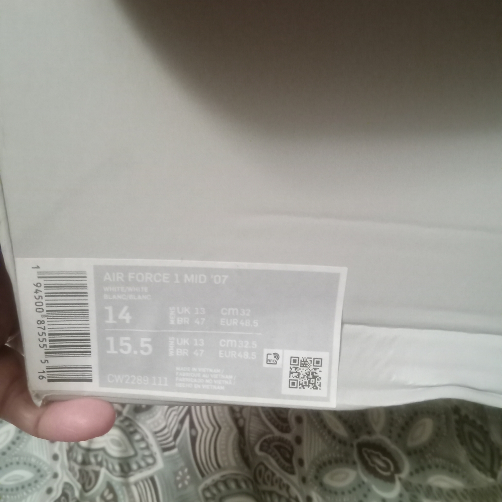 Nike Air Force 1 Mid '07 in White